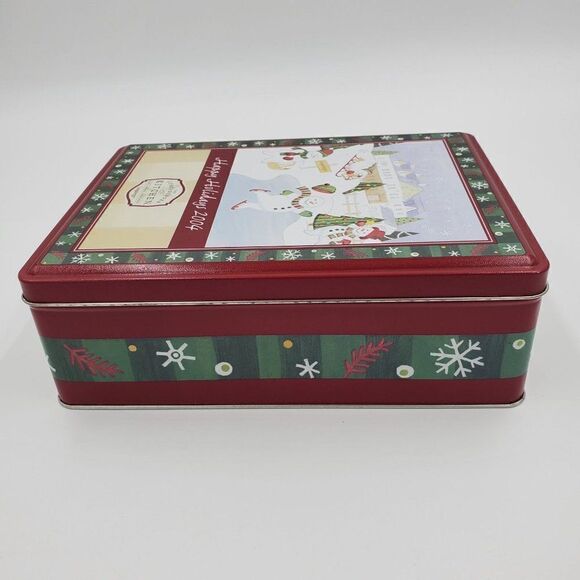 Longaberger Holiday Sweet Treats Tin 2004 With Box #90030 - Picture 4 of 11